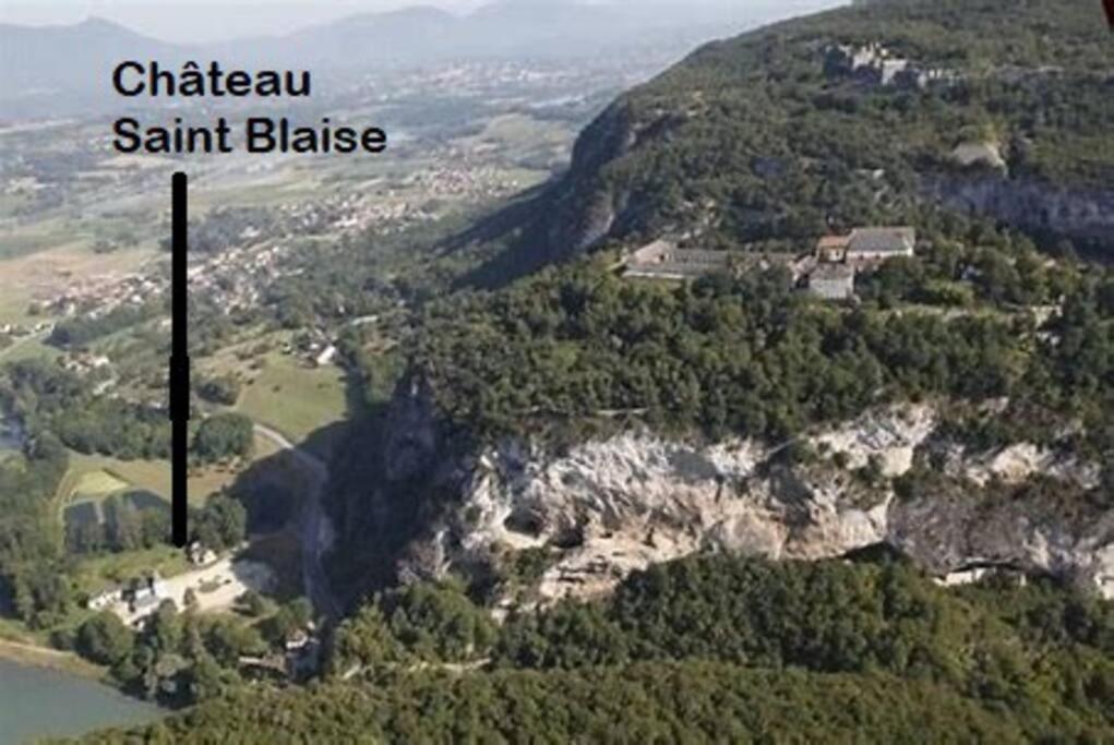 Au Chateau Saint Blaise Virignin Exteriér fotografie